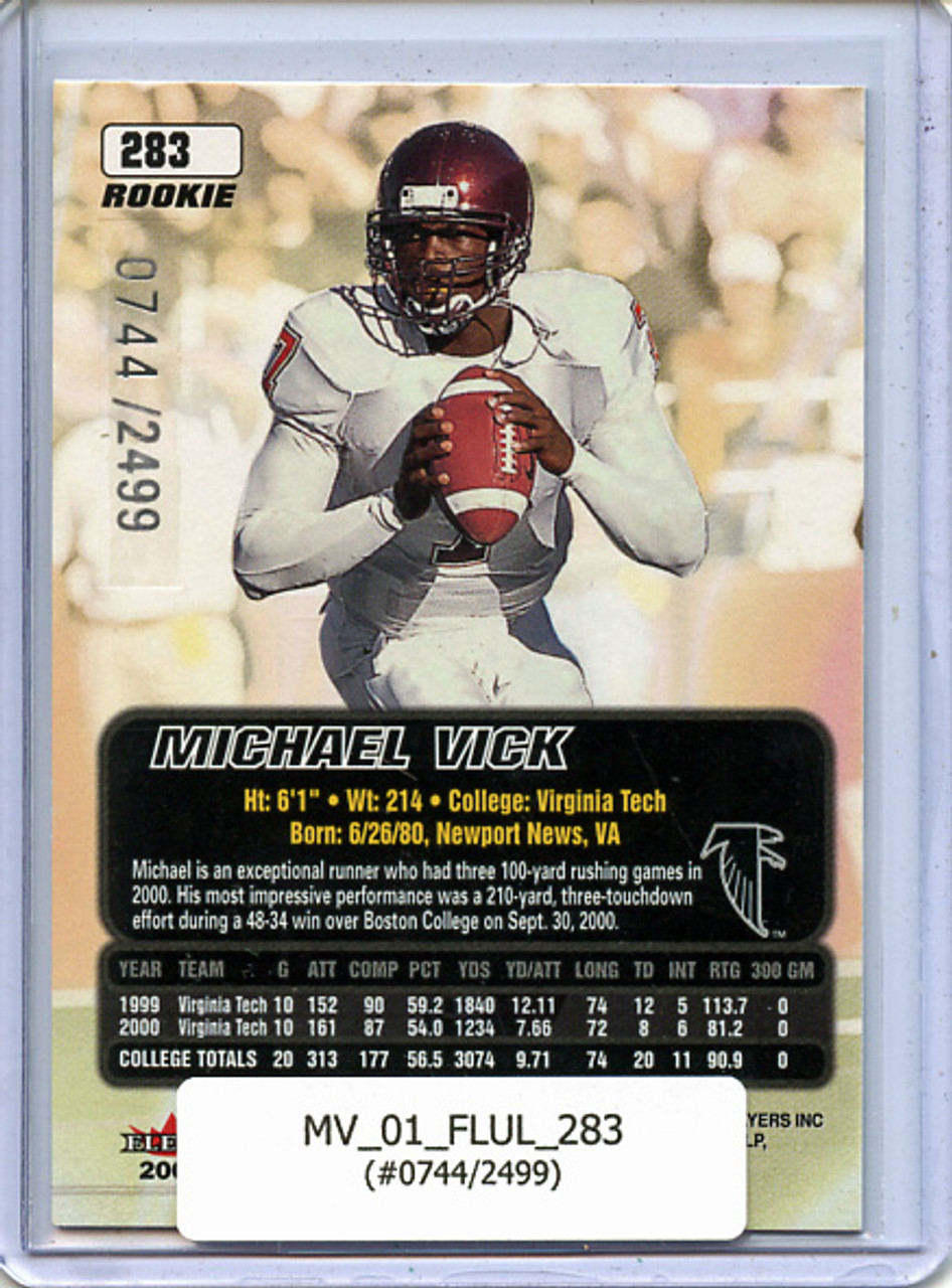 Michael Vick 2001 Ultra #283 (#0744/2499)