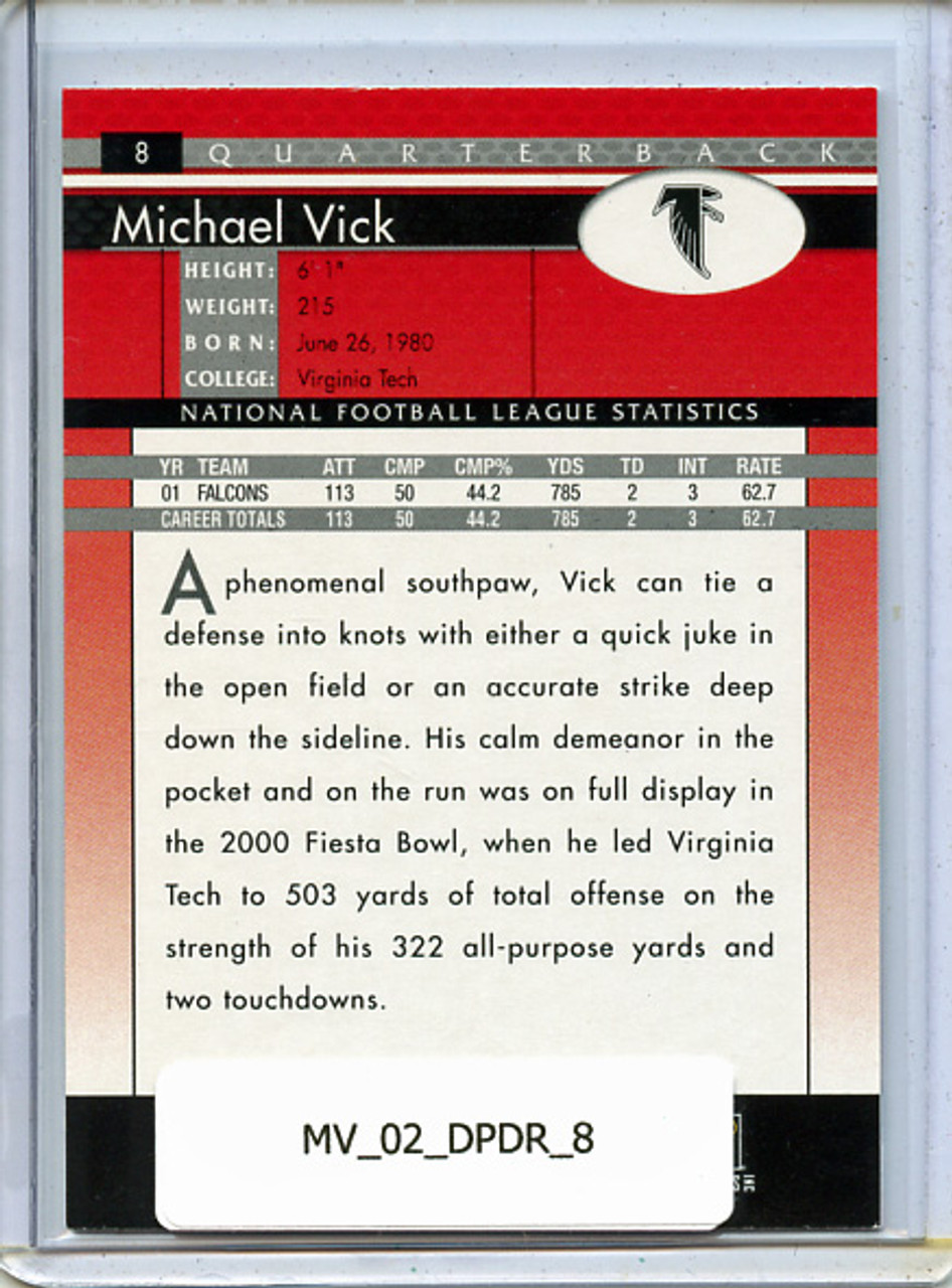 Michael Vick 2002 Donruss #8