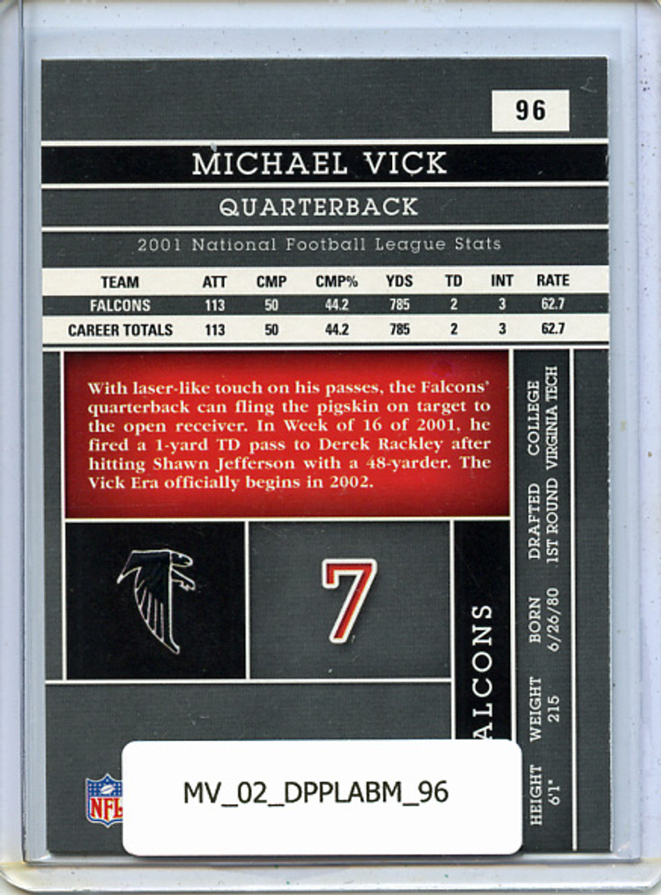 Michael Vick 2002 Playoff Absolute #96