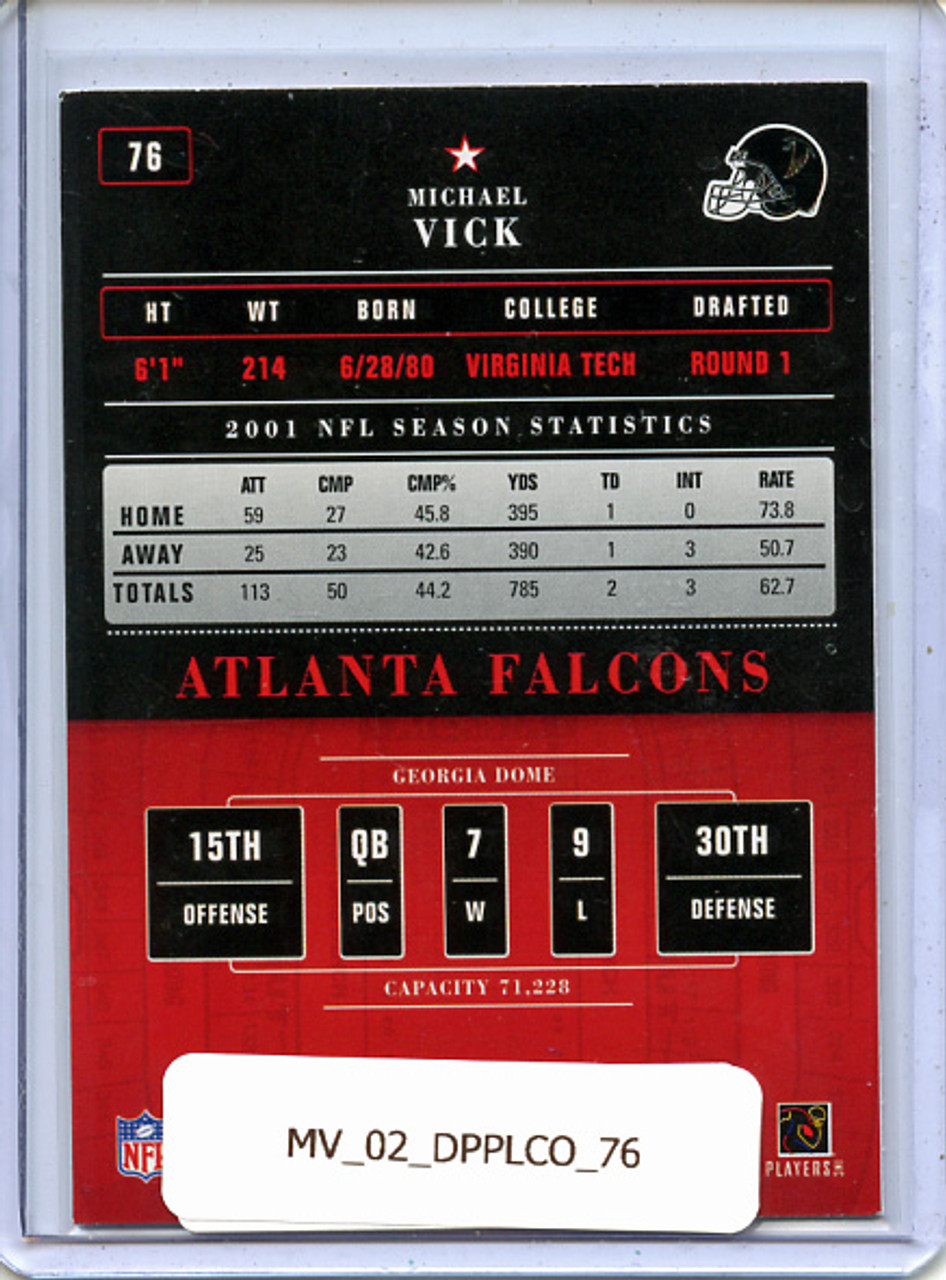 Michael Vick 2002 Playoff Contenders #76