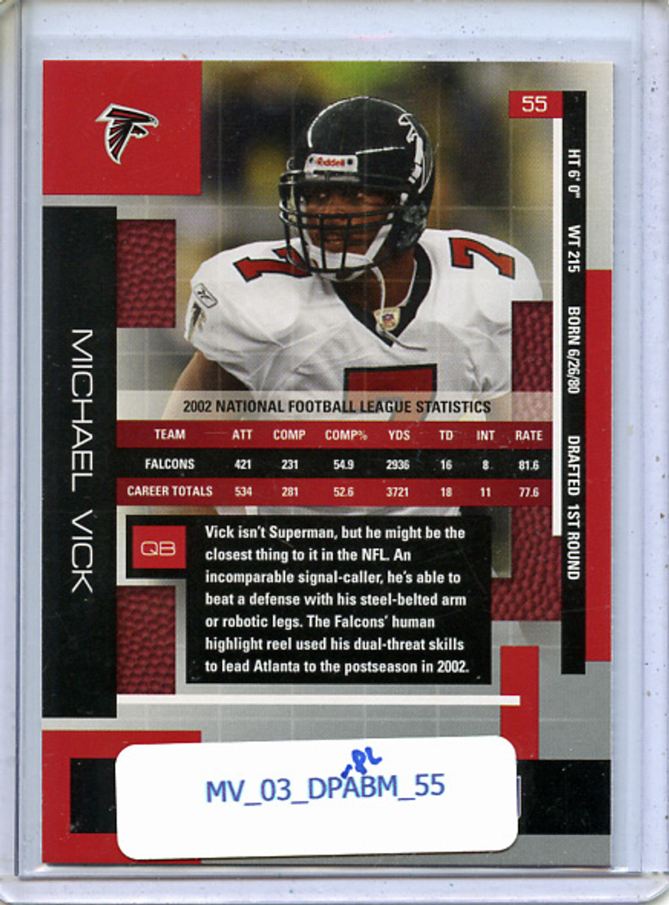 Michael Vick 2003 Playoff Absolute #55