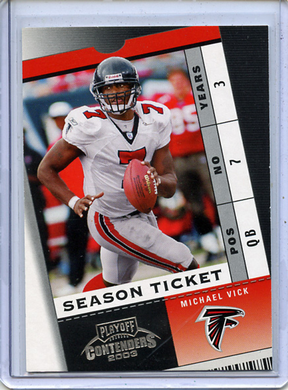 Michael Vick 2003 Playoff Contenders #76
