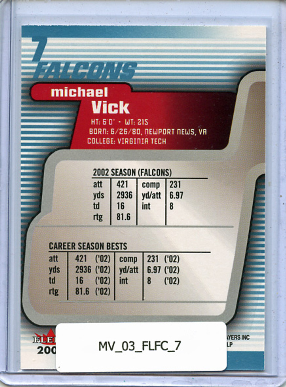 Michael Vick 2003 Focus #7