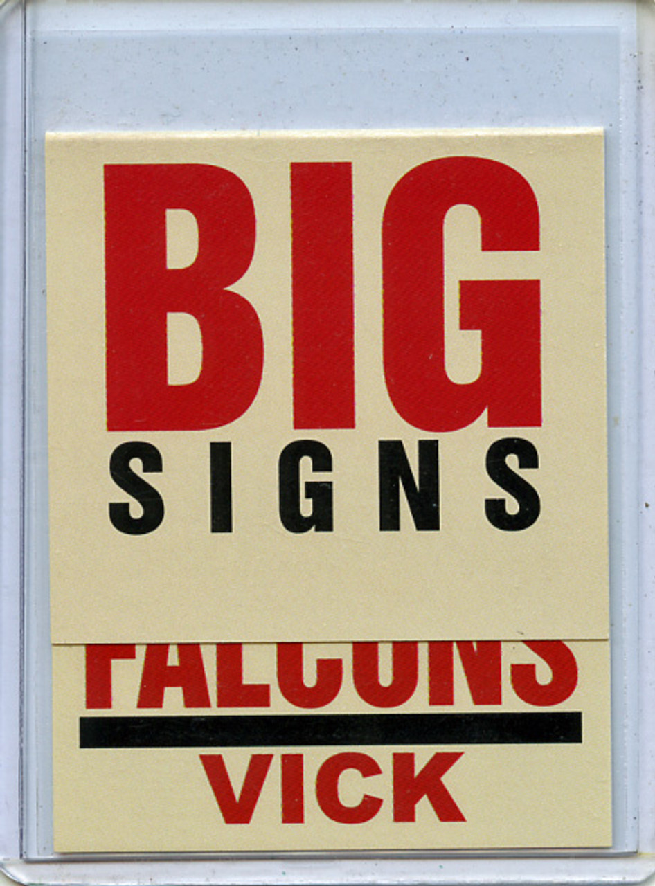Michael Vick 2003 Platinum, Big Signs #BS10