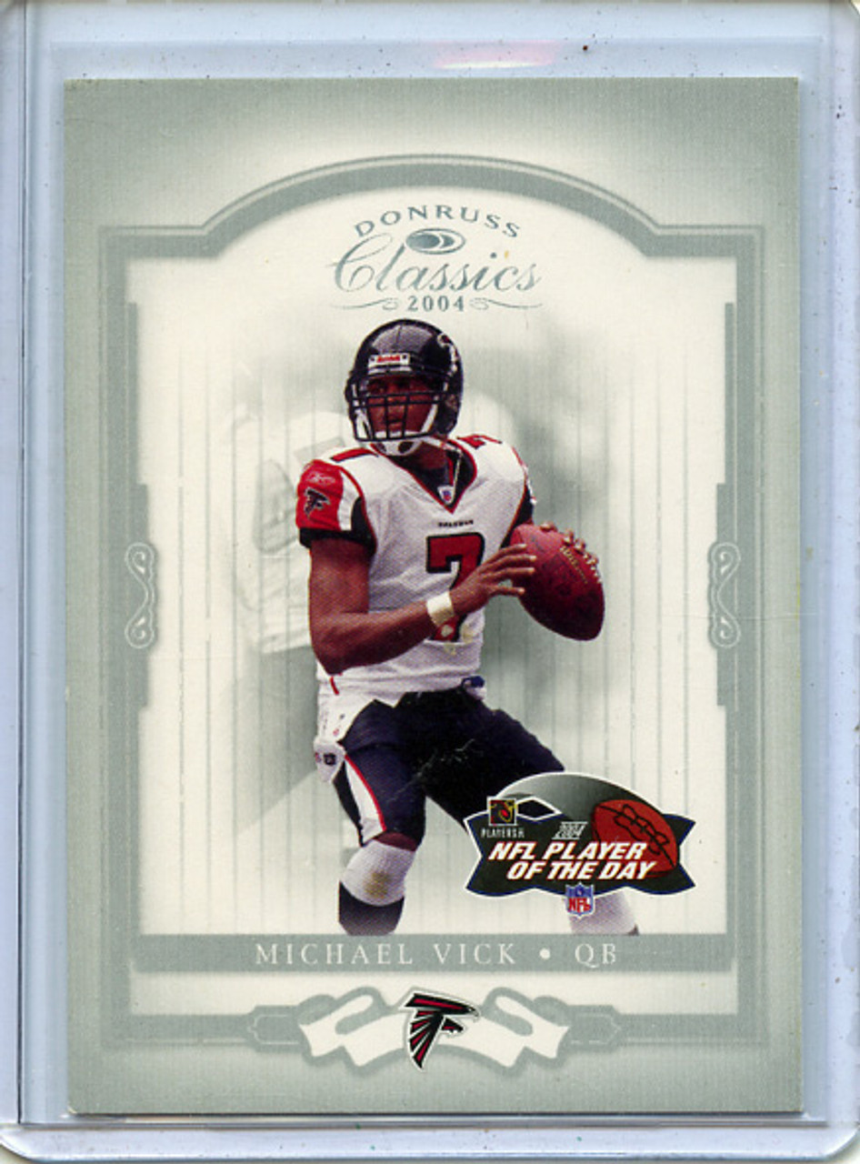 Michael Vick 2004 Donruss Classics, NFL Player of the Day #NFLPOD2