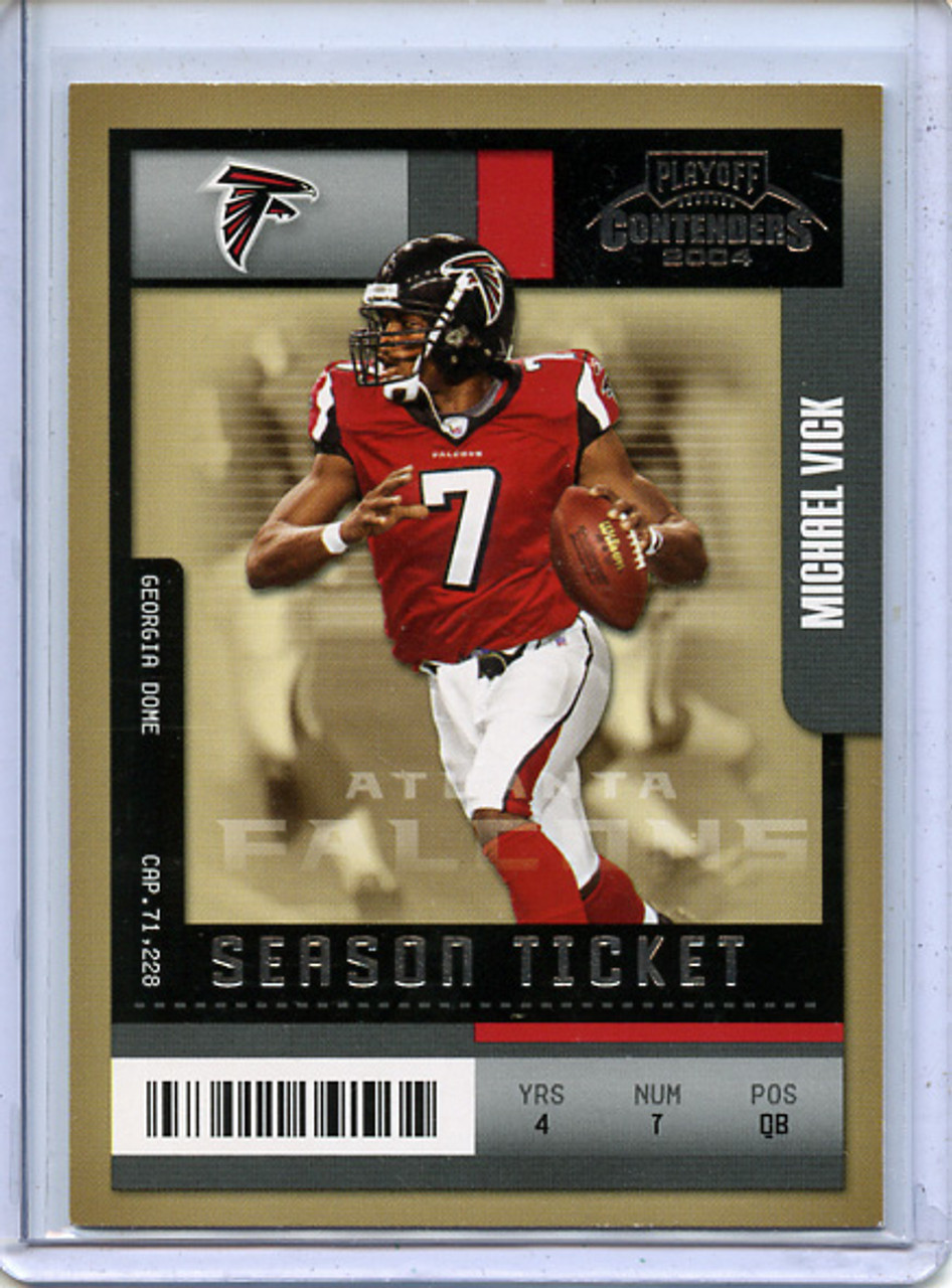 Michael Vick 2004 Playoff Contenders #4
