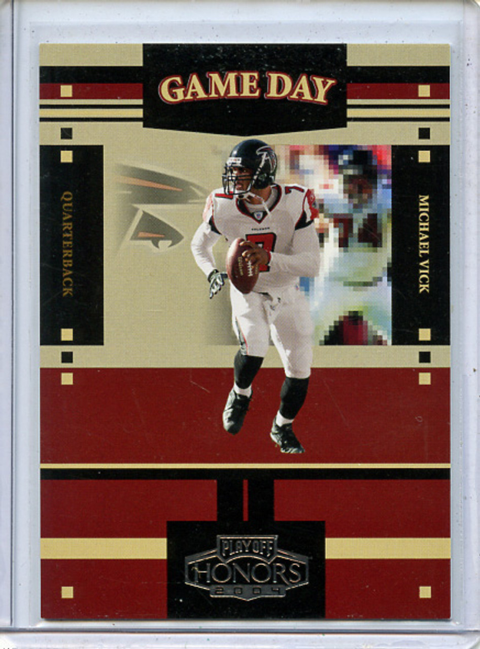 Michael Vick 2004 Playoff Honors, Game Day #GS-17 (#0644/1750)
