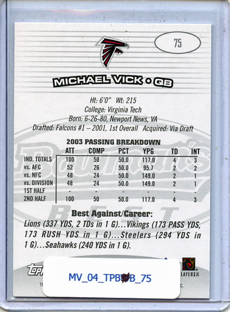Michael Vick 2004 Bowman's Best #75