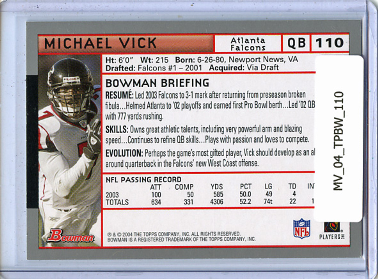 Michael Vick 2004 Bowman #110