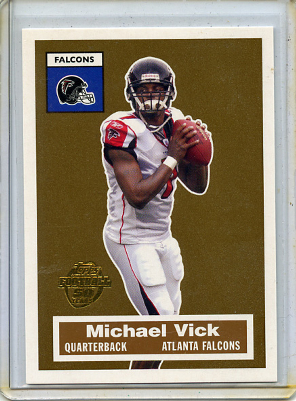 Michael Vick 2005 Topps, Turn Back the Clock #15