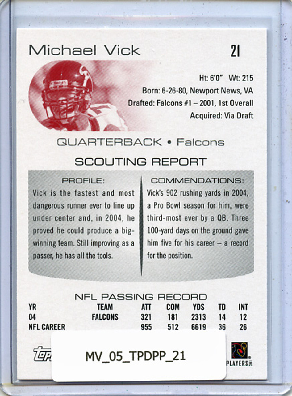 Michael Vick 2005 Draft Picks & Prospects #21