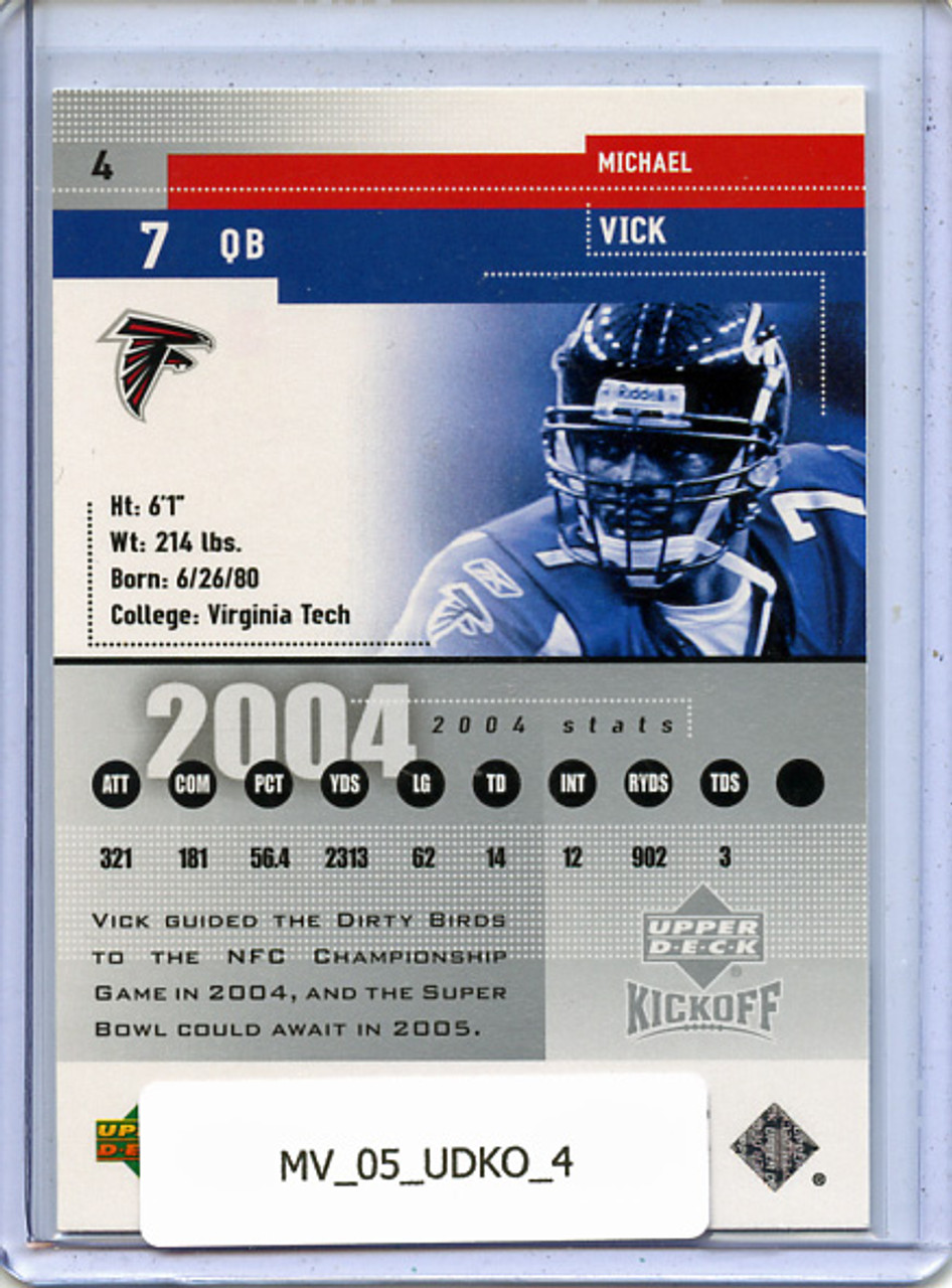 Michael Vick 2005 Kickoff #4
