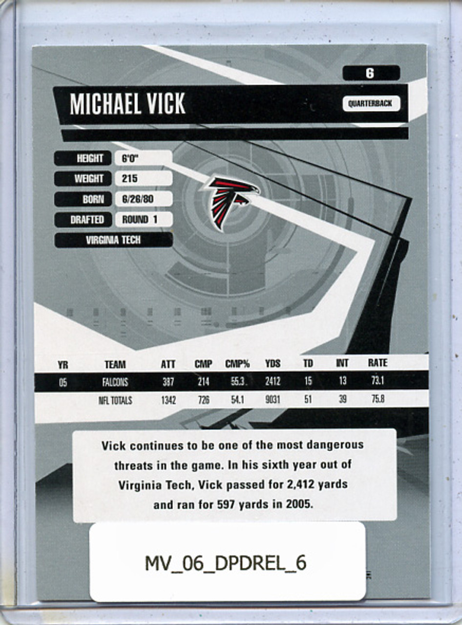 Michael Vick 2006 Donruss Elite #6