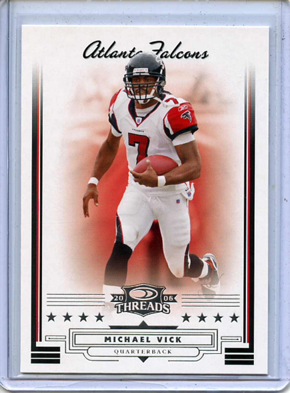 Michael Vick 2006 Donruss Threads #23