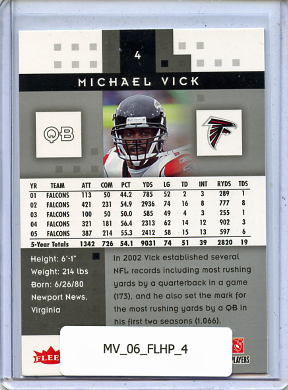 Michael Vick 2006 Hot Prospects #4