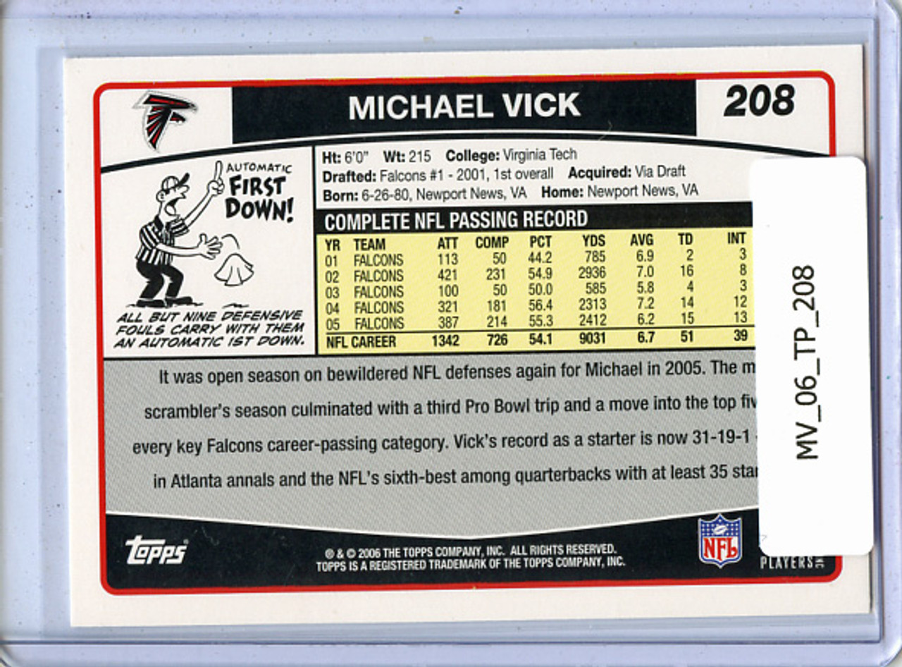 Michael Vick 2006 Topps #208