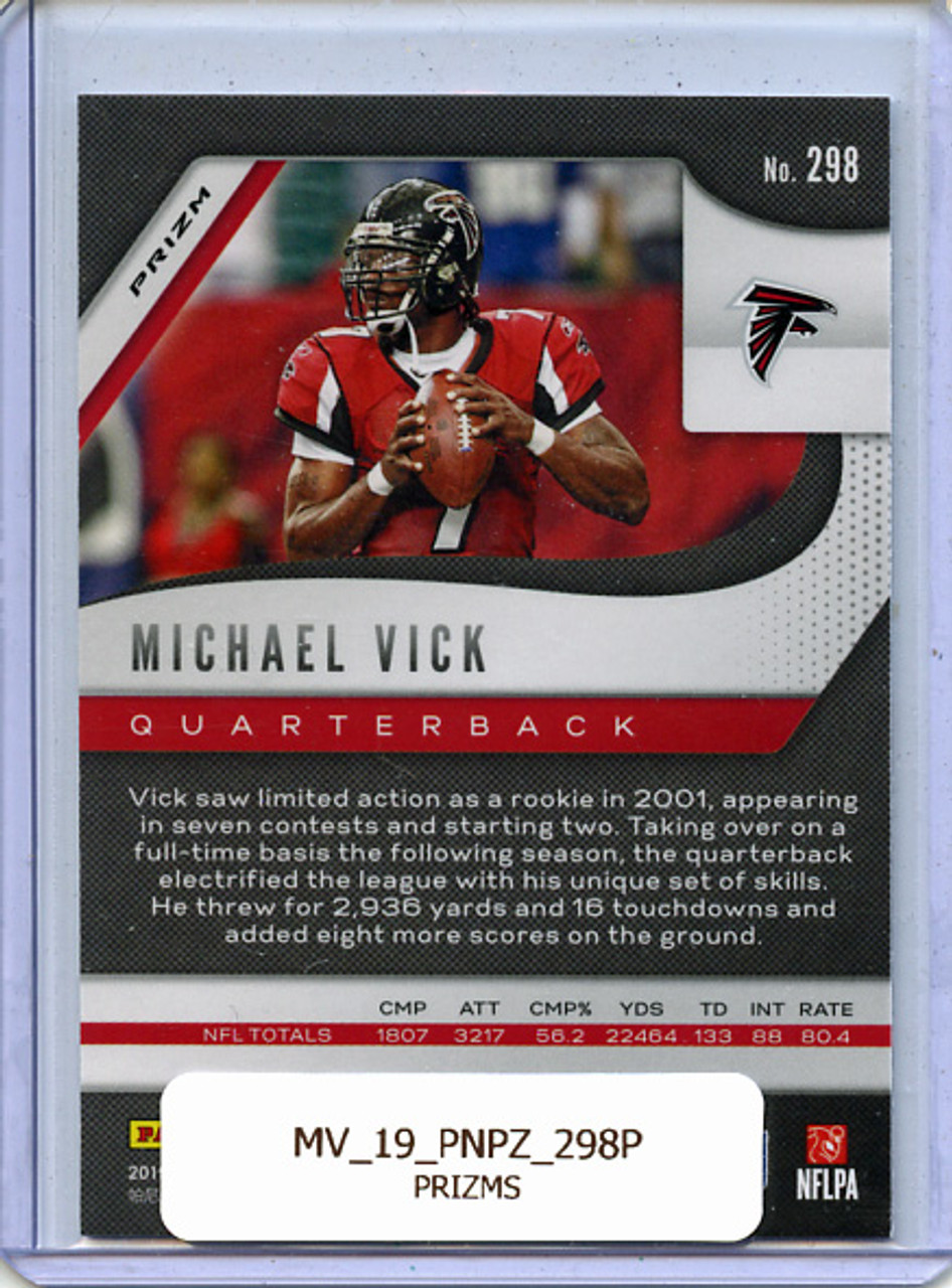 Michael Vick 2019 Prizm #298 Silver