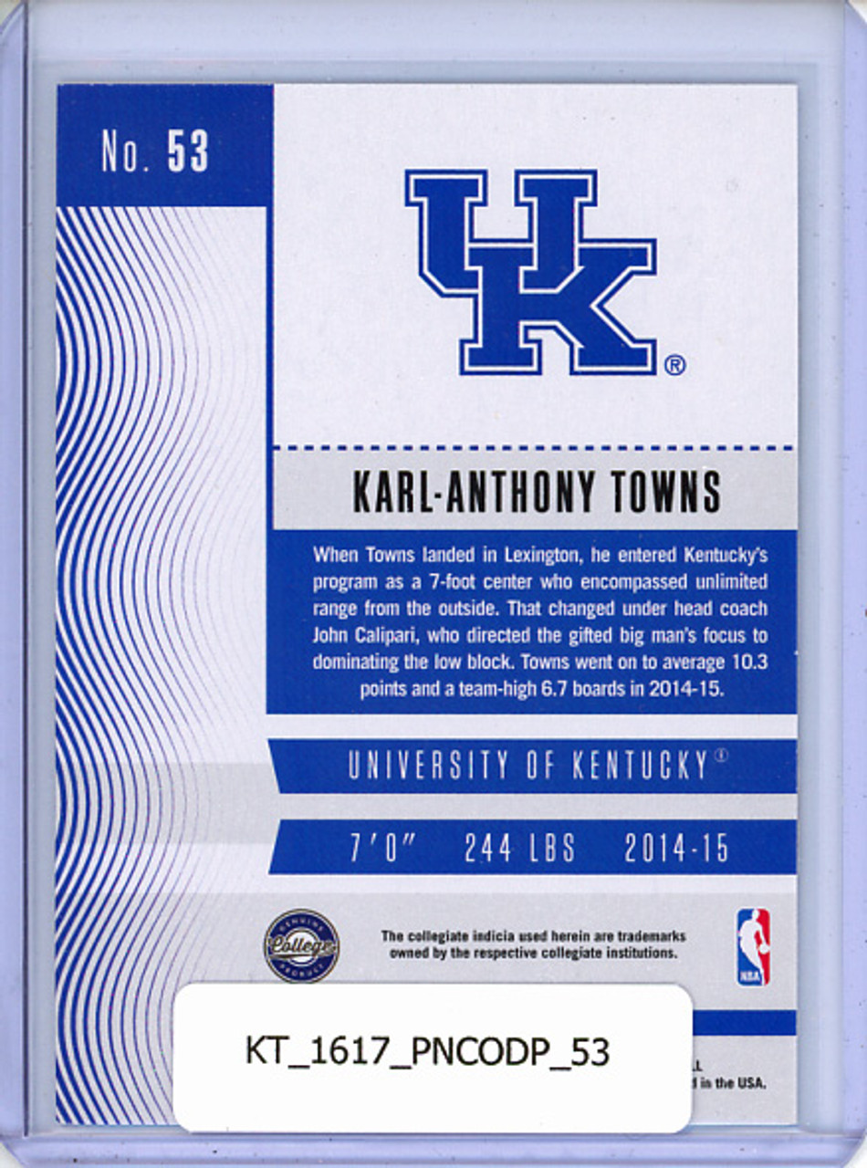 Karl-Anthony Towns 2016-17 Contenders Draft Picks #53