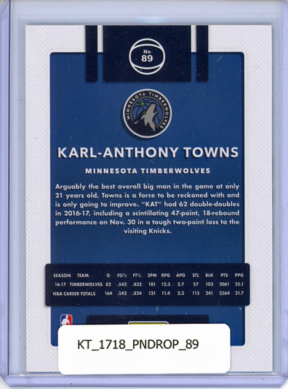 Karl-Anthony Towns 2017-18 Donruss Optic #89