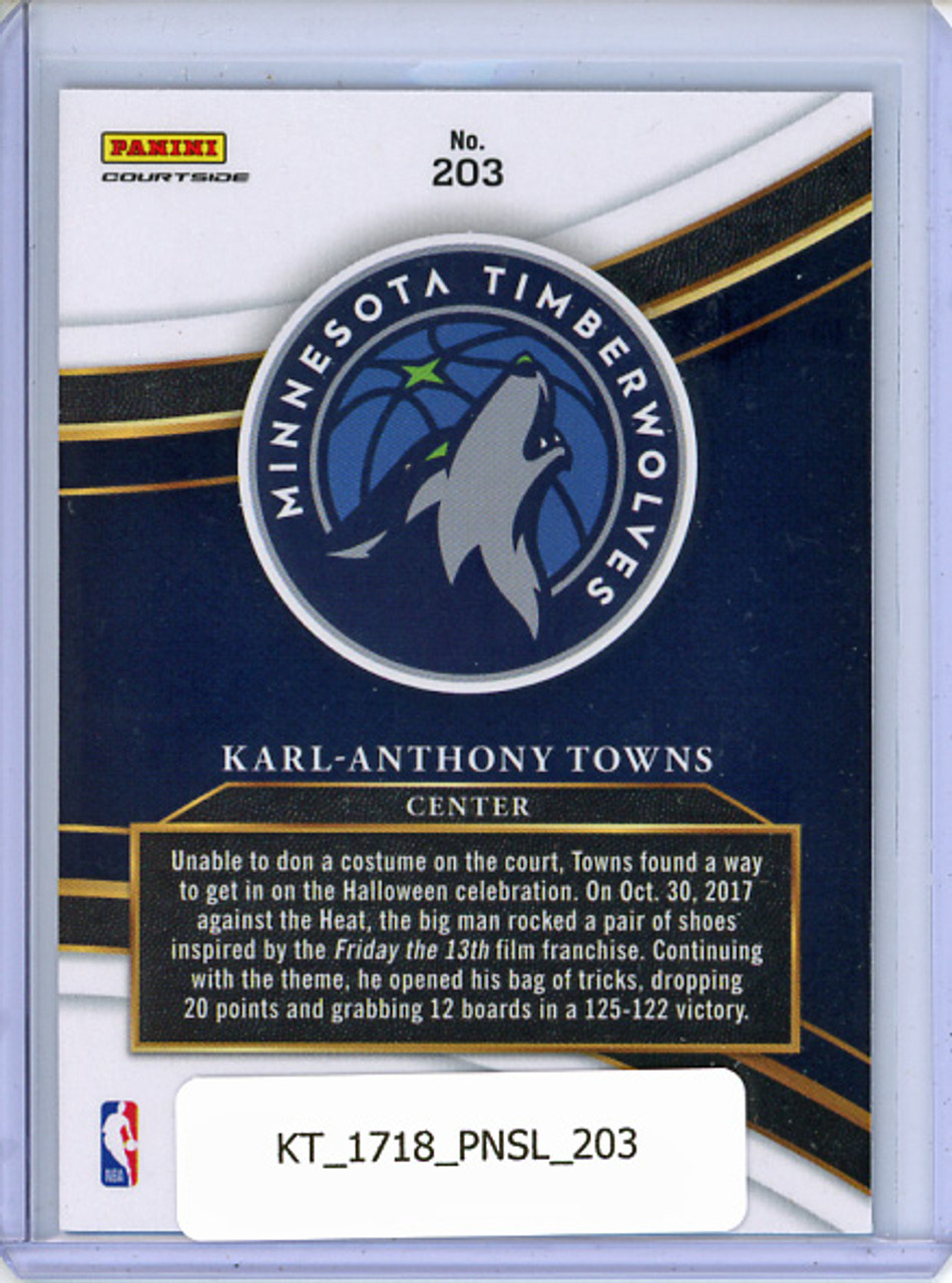 Karl-Anthony Towns 2017-18 Select #203 Courtside