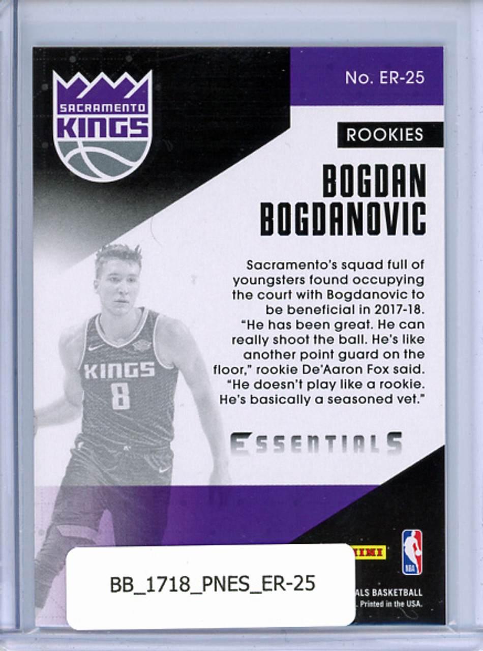 Bogdan Bogdanovic 2017-18 Essentials, Essential Rookies #ER-25