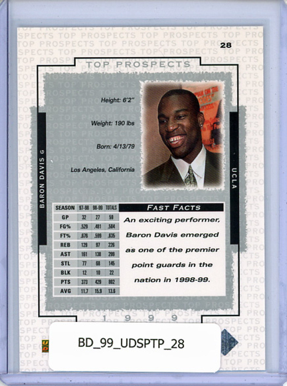 Baron Davis 1999 SP Top Prospects #28