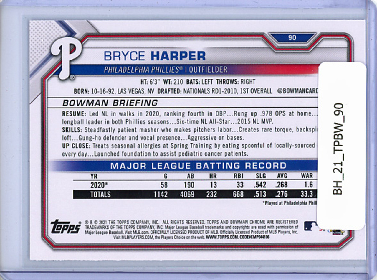 Bryce Harper 2021 Bowman #90