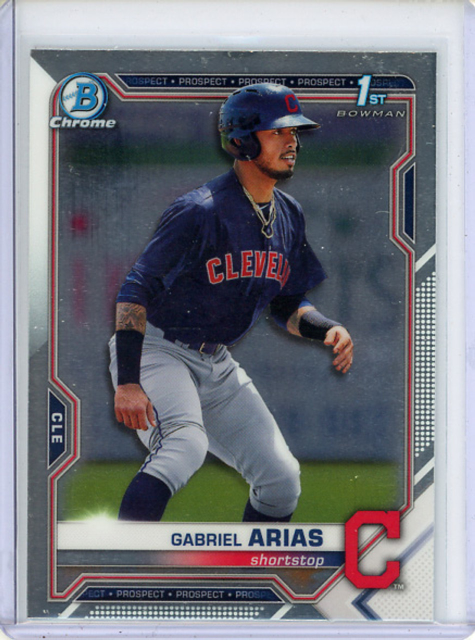 Gabriel Arias 2021 Bowman Chrome Prospects #BCP-89
