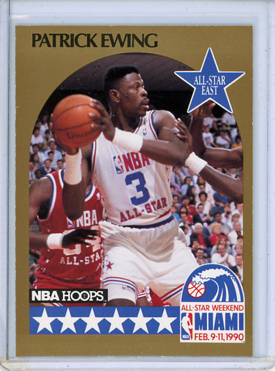 Patrick Ewing 1990-91 Hoops #4 All-Star