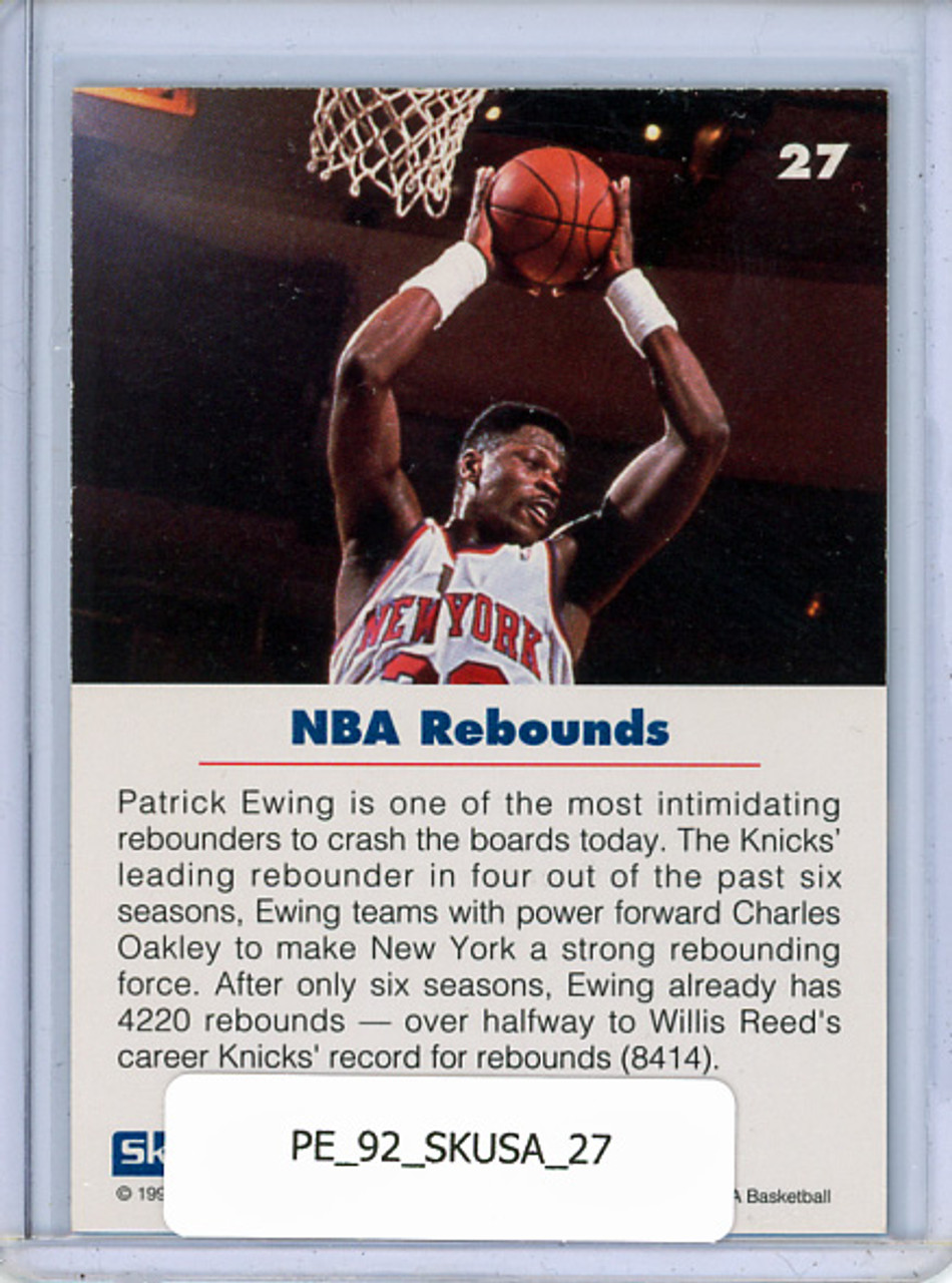 Patrick Ewing 1992 Skybox USA #27