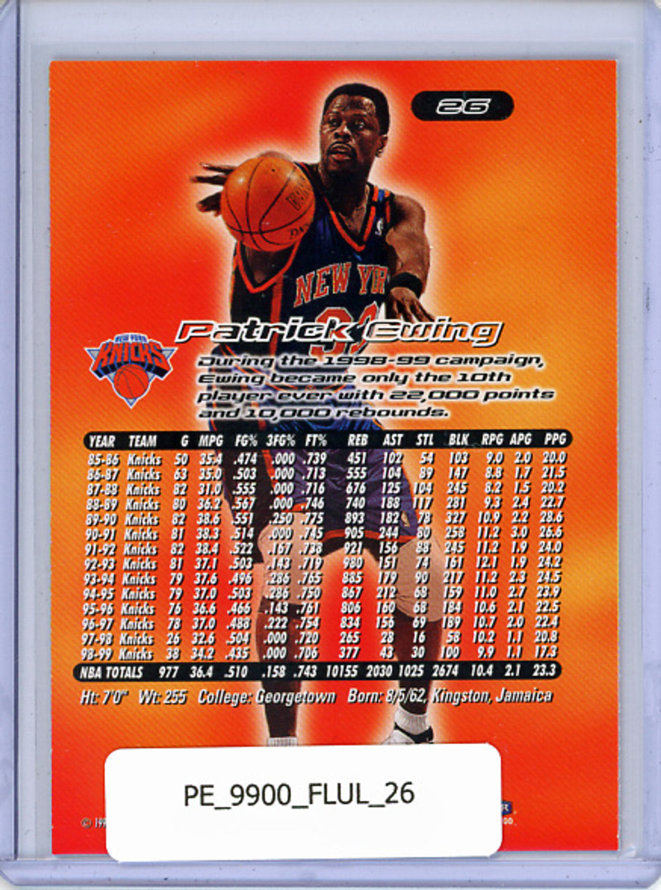 Patrick Ewing 1999-00 Ultra #26