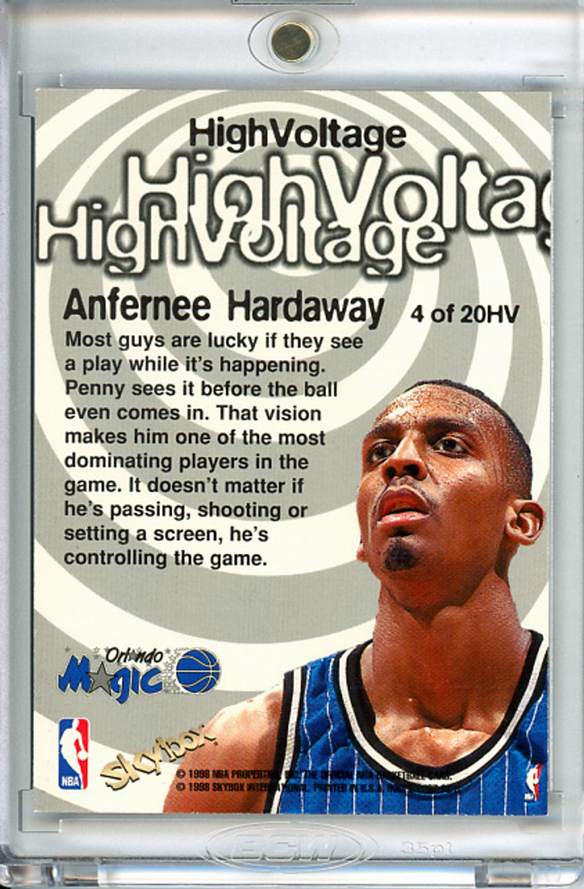 Anfernee Hardaway 1997-98 Hoops, High Voltage #HV4 (1)