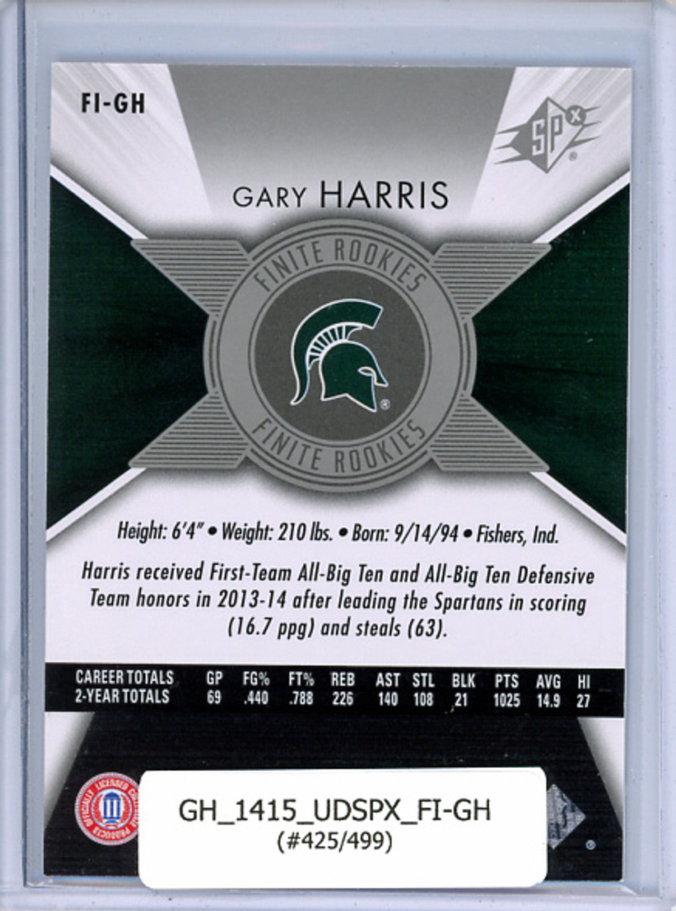 Gary Harris 2014-15 SPx, Finite Rookies #FI-GH (#425/499)