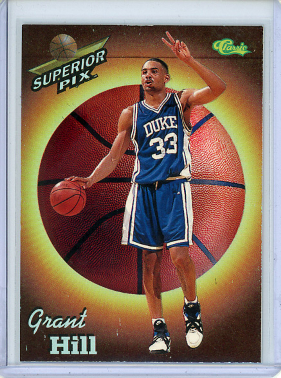 Grant Hill 1995 Classic Superior Pix #3 Gold - Excellent