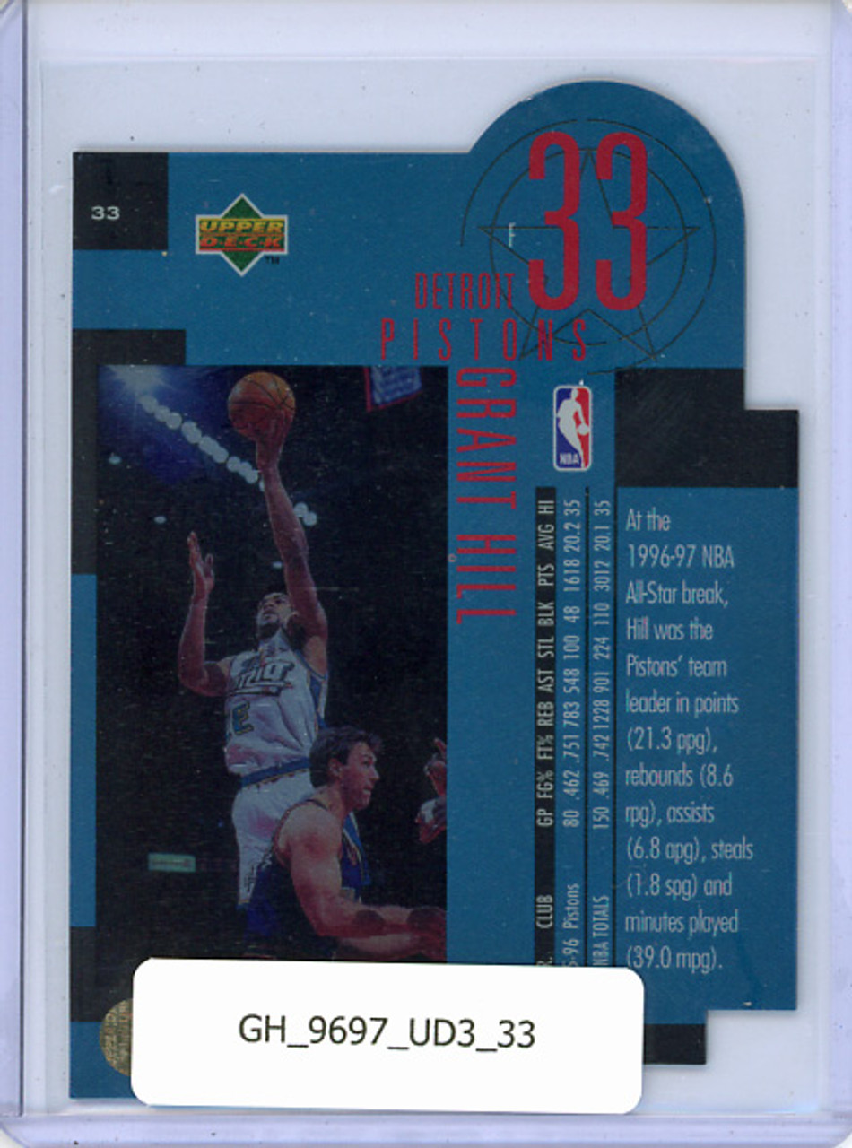 Grant Hill 1996-97 UD3 #33