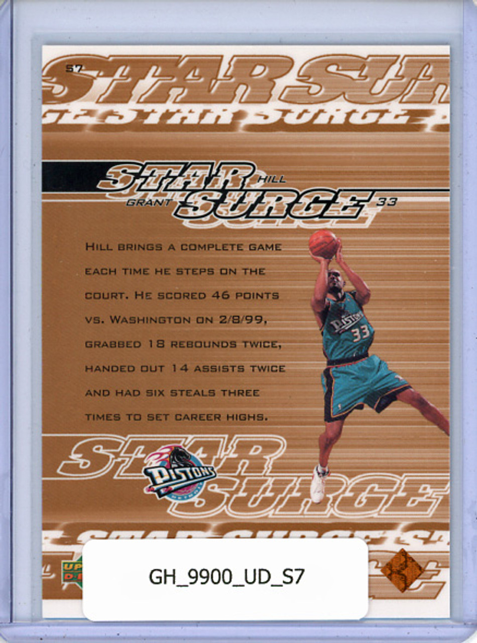 Grant Hill 1999-00 Upper Deck, Star Surge #S7