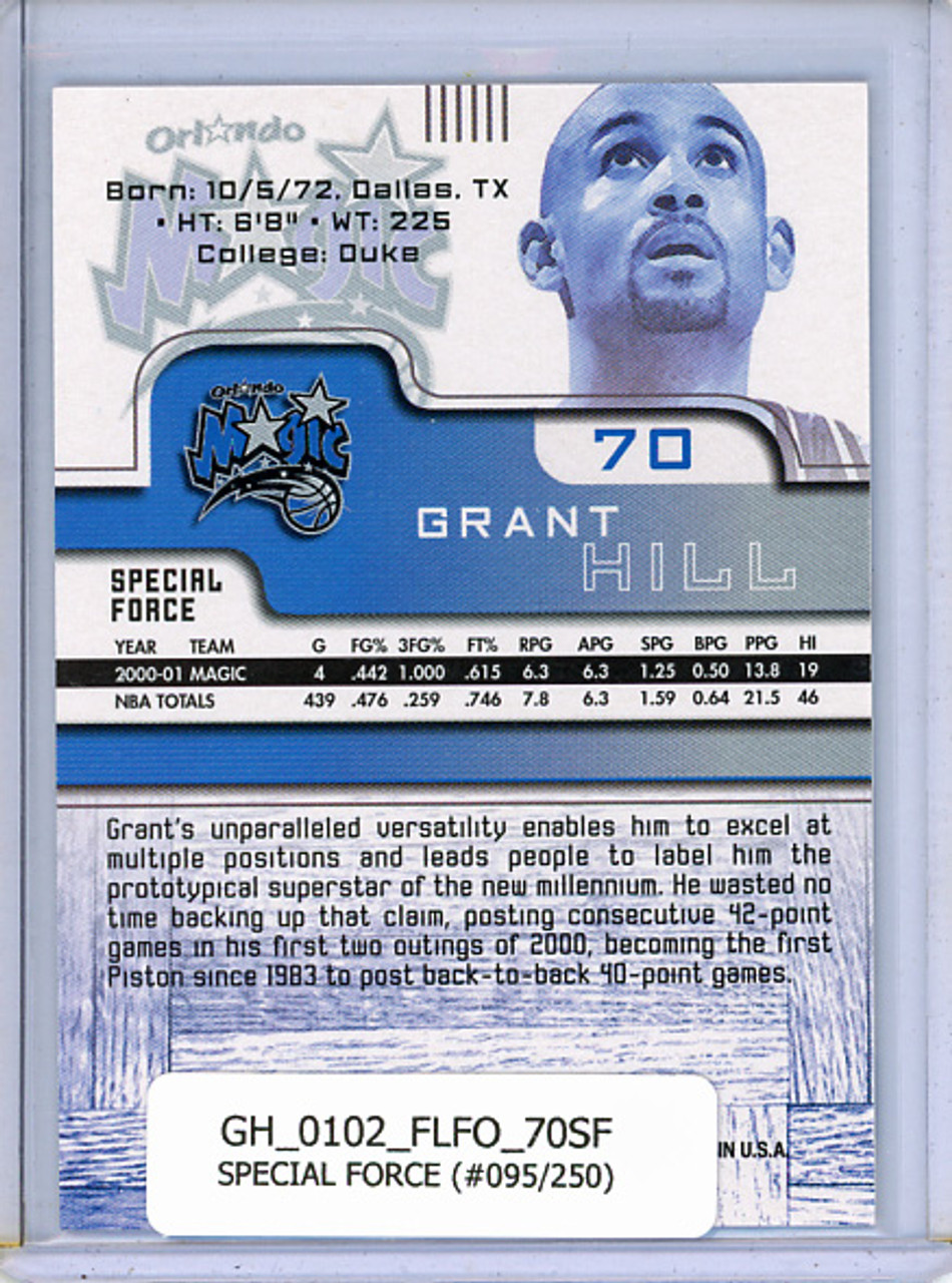 Grant Hill 2001-02 Force #70 Special Force (#095/250)