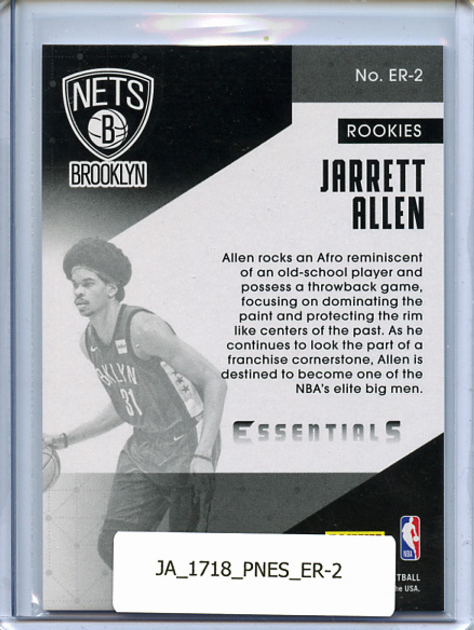 Jarrett Allen 2017-18 Essentials, Essential Rookies #2