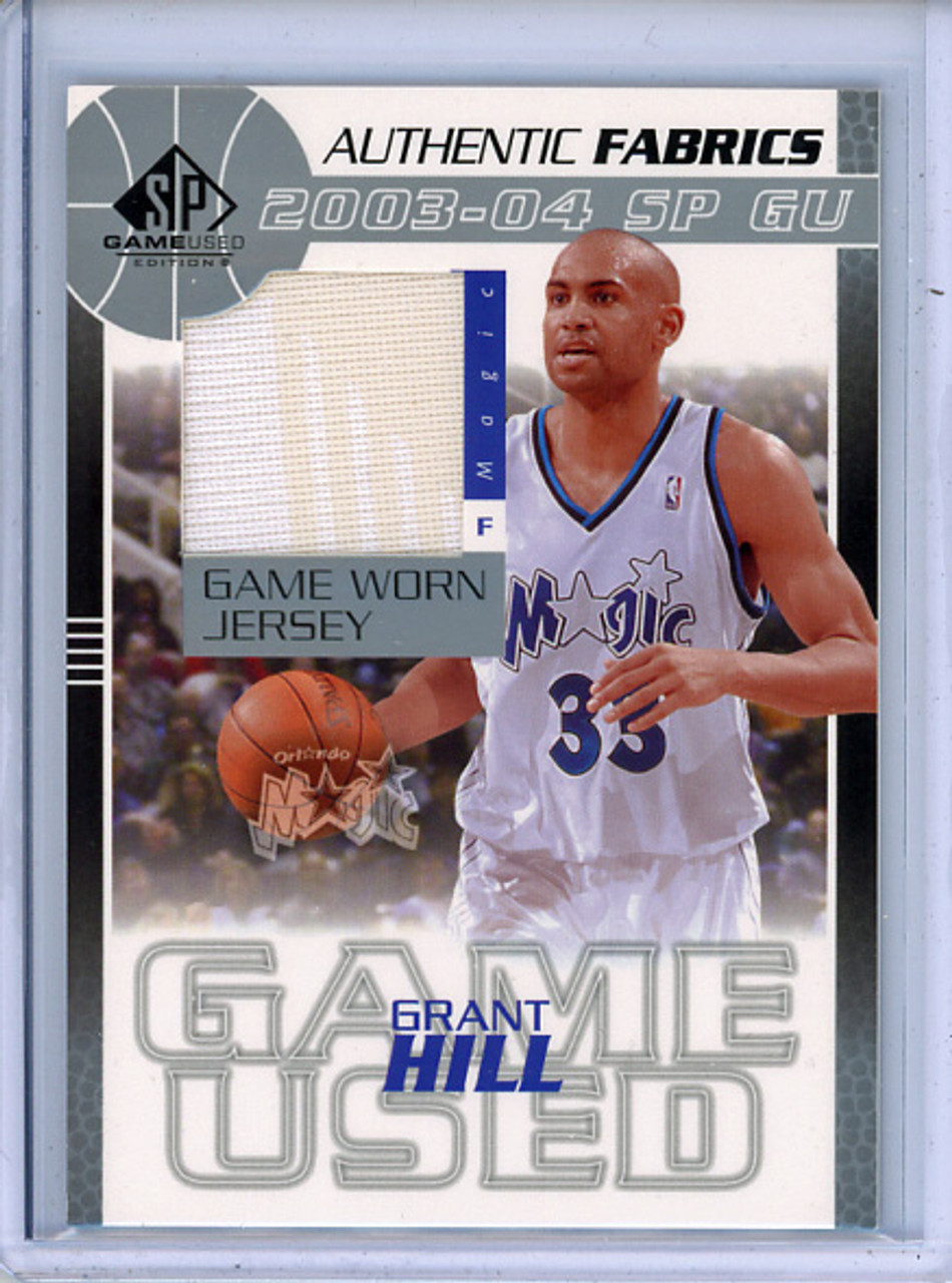 Grant Hill 2003-04 SP Game Used, Authentic Fabrics #GH-J (1)