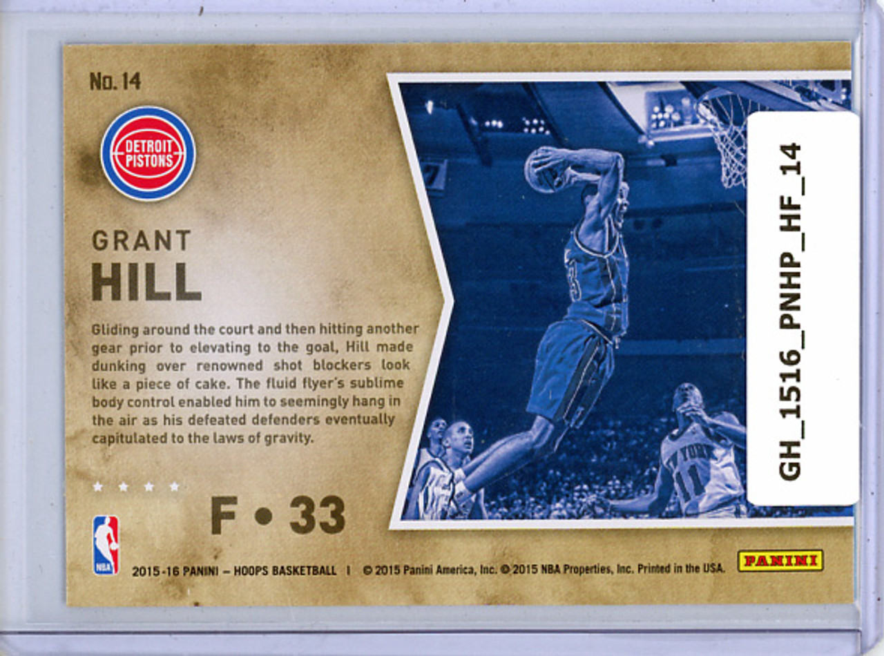 Grant Hill 2015-16 Hoops, High Flyers #14