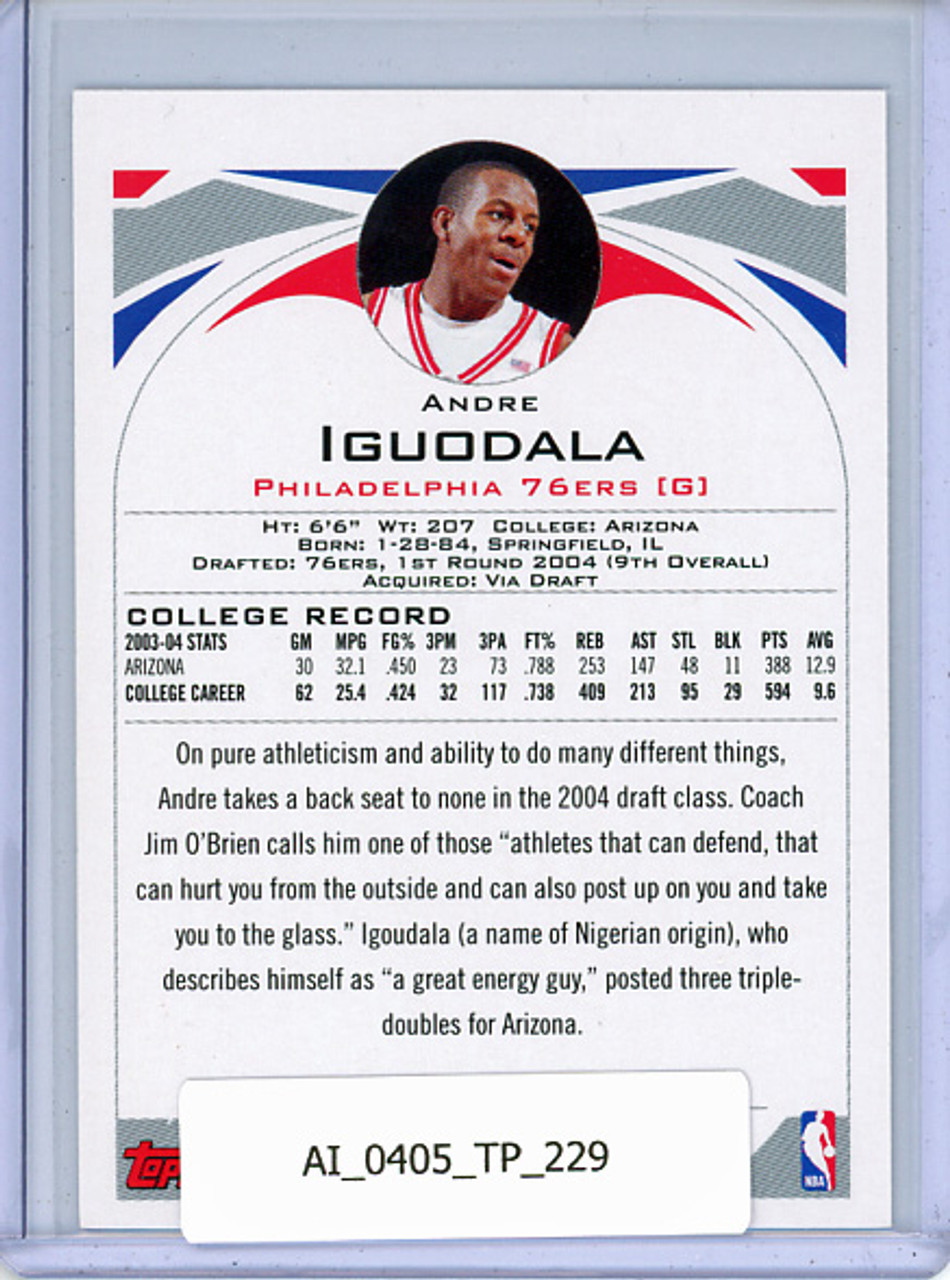 Andre Iguodala 2004-05 Topps #229