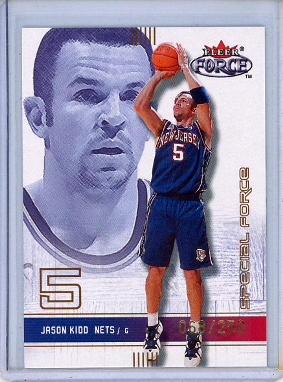 Jason Kidd 2001-02 Force #62 Special Forces (#068/250)