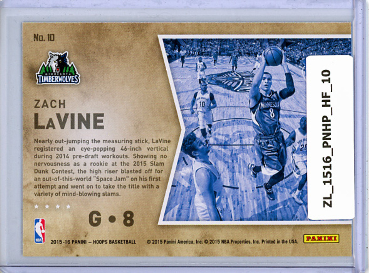 Zach LaVine 2015-16 Hoops, High Flyers #10