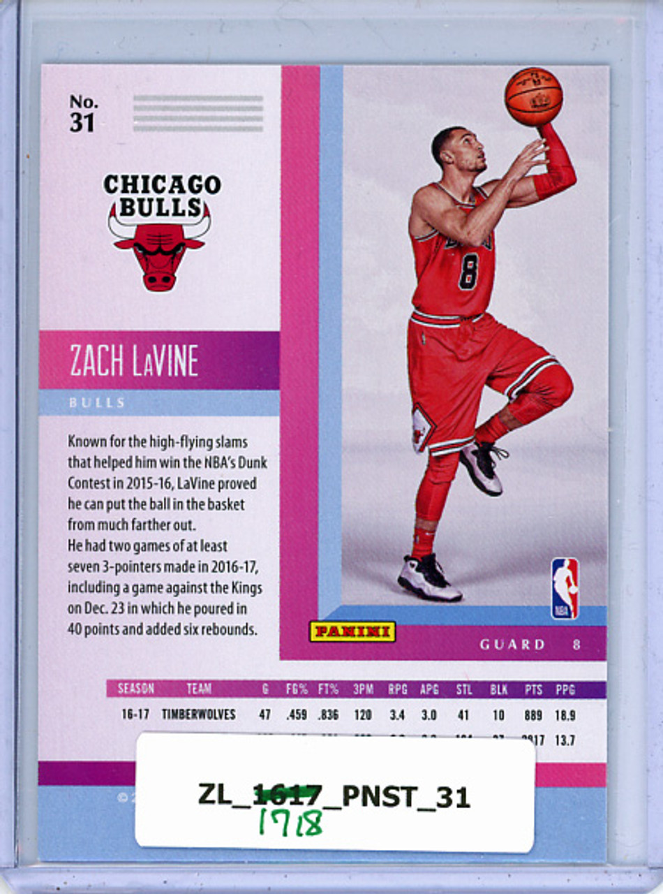 Zach LaVine 2017-18 Status #31