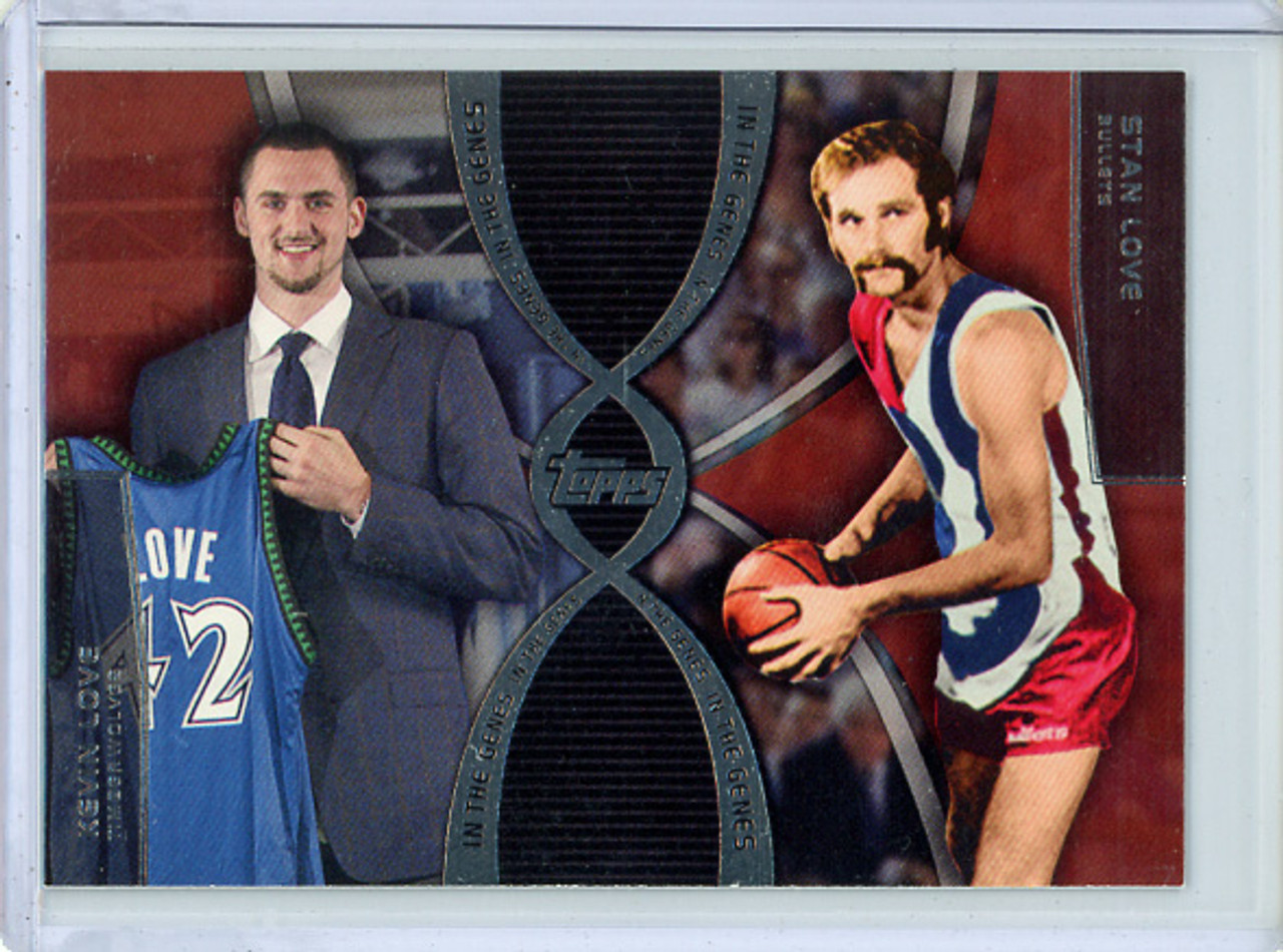 Kevin Love, Stan Love 2008-09 Topps, In the Genes #IG3