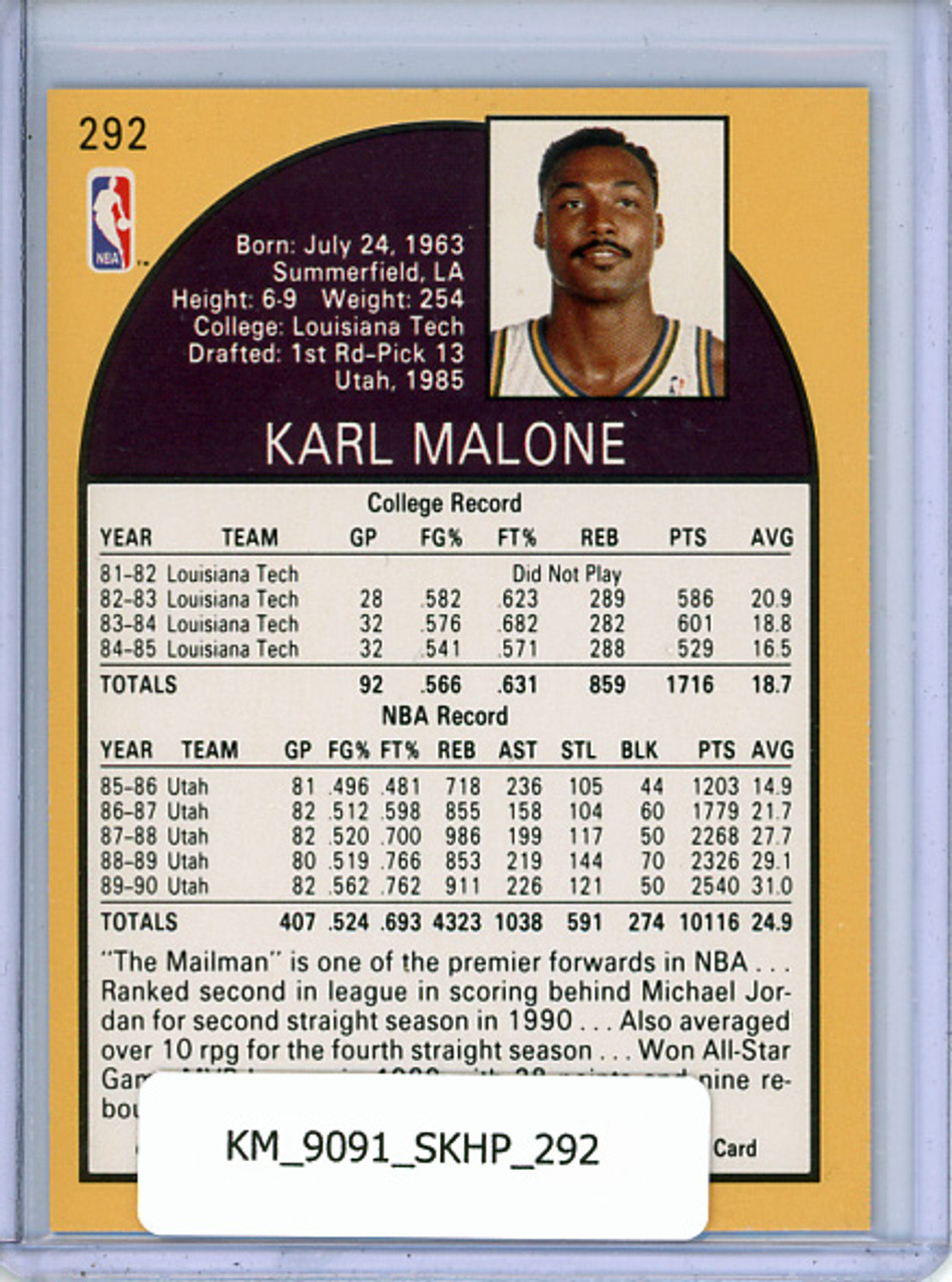 Karl Malone 1990-91 Hoops #292