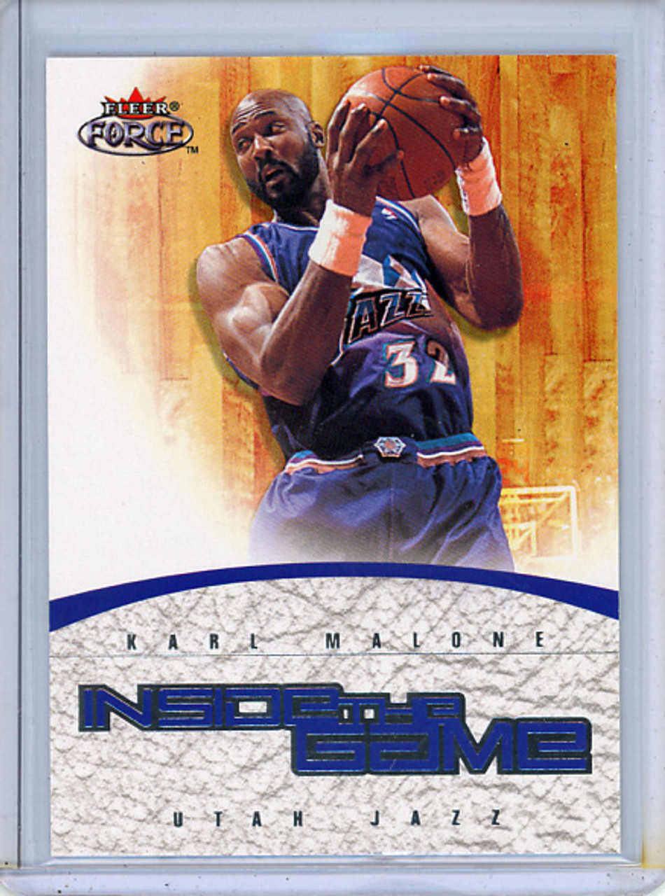 Karl Malone 2001-02 Force, Inside the Game #IG1 (#427/699)