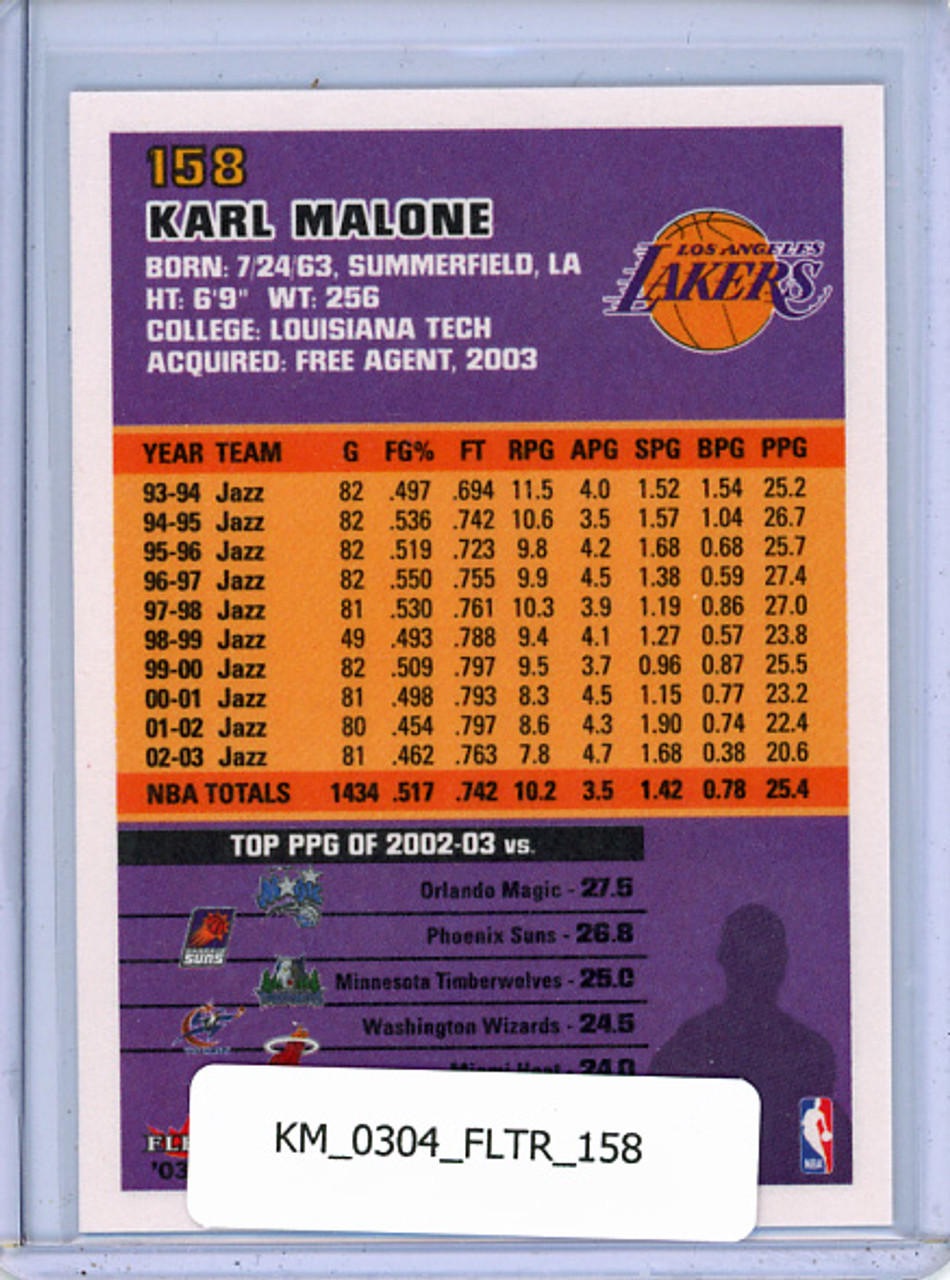 Karl Malone 2003-04 Tradition #158
