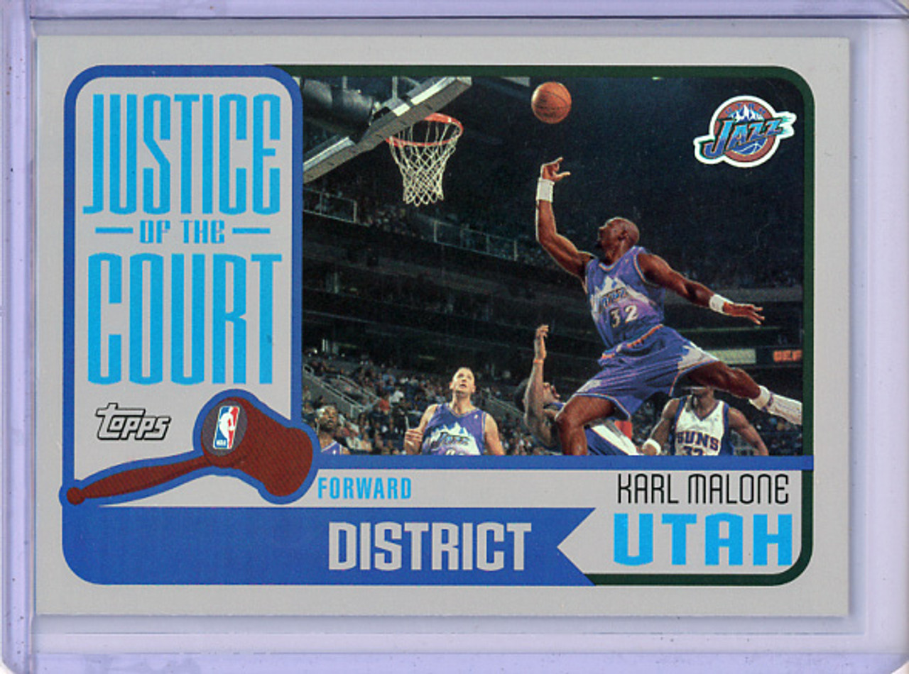 Karl Malone 2003-04 Topps, Justice of the Court #JC-9