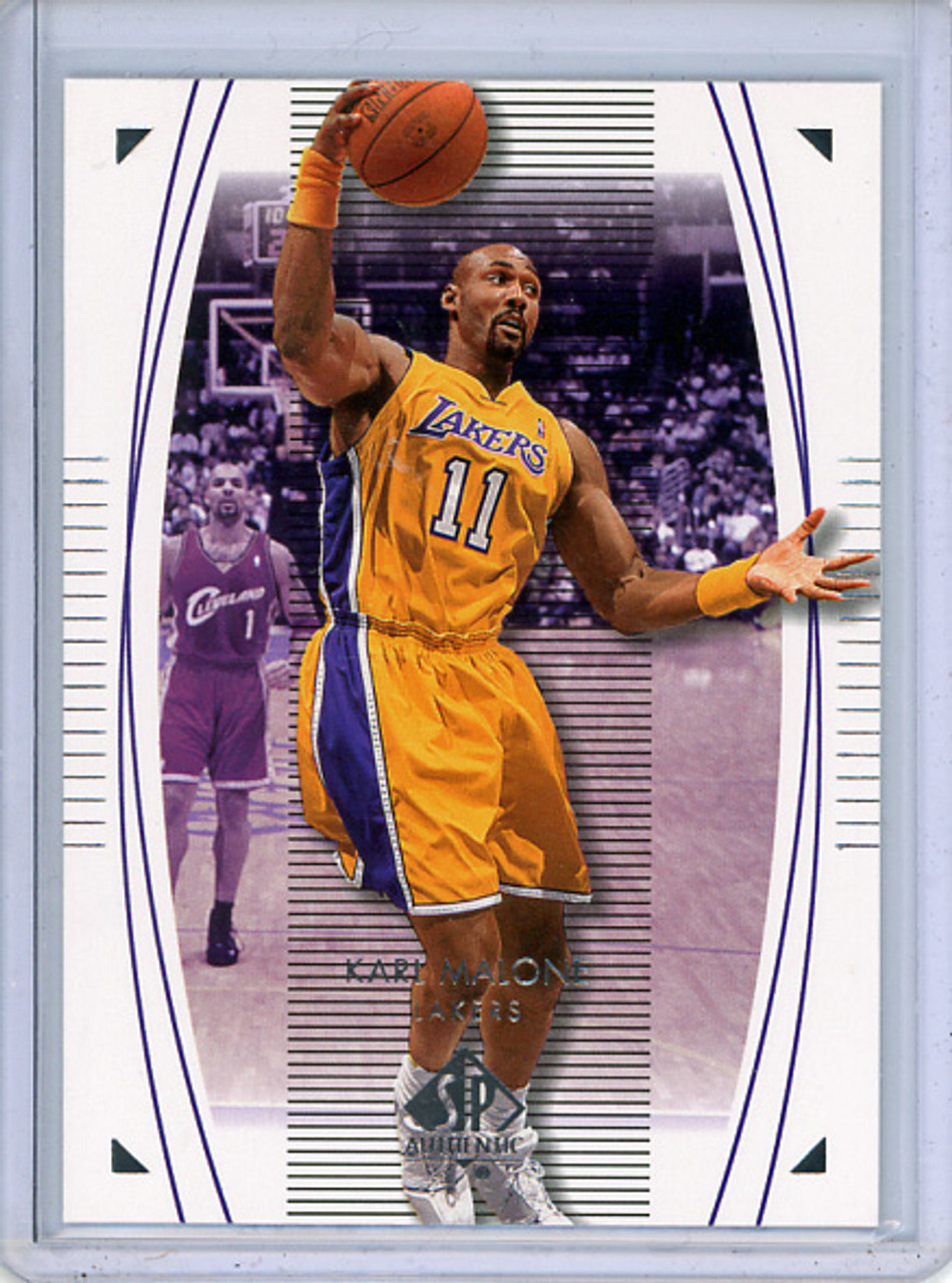 Karl Malone 2003-04 SP Authentic #36